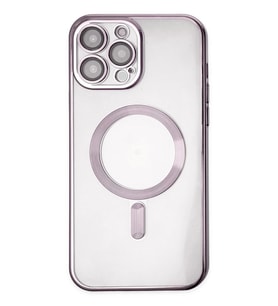 Durukar® iPhone 13 Pro Kılıf Kross Magneticsafe Kapak - Mor
