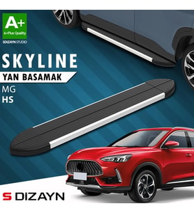 S-Dizayn MG HS Skyline Aluminyum Yan Basamak 183 Cm 2021-2024 A+ Kalite