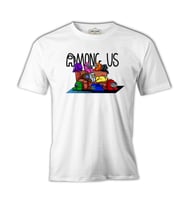 Among Us I Beyaz Erkek Tshirt