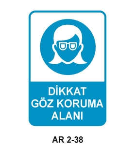 İŞ GÜVENLİĞİ UYARI LEVHASI 1 ADET PVC 21 X 29CM