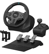 PC Steering Wheel V9 270/900°PS4 Steering Wheel Dual-Motor Feedback Driving with Pedals and Shifter game racing wheel for Xbox one/Xbox Series X/S PS3/PS4/N-Switch/PC