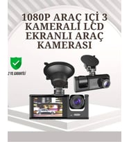 TA-01 1080P Ön 720P Arka ve İç Kamera Sistemli DVR