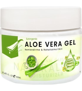 Eurorganic Aloe Vera Gel Cildinize Bakımjeli 100ML