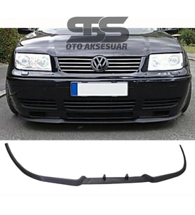 Jetta Mk4 Cupra R Uyumlu Ön Lip Mat Siyah Ön Tampon Lip