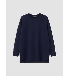 LCW Modest Lacivert Soft Touch Kadın Sweatshirt Tunik