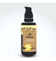 Rekze Vanilyalı Aromaterapi Yenilebilir Rahatlatıcı Doğal Masaj Yağı 100 ml
