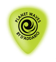 Planet Waves 1CCG6-10 Selüloit Pena Glow Heavy (10'lu Paket)  Karanlıkta Parlar - Sert - Eğlenceli