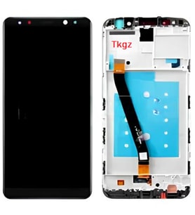 Tkgz Mate 10 Lite Uyumlu Lcd Ekran Dokunmatik Servis Lcd ÇITALI SİYAH