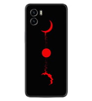 Vivo Y15S Y32 Y33S Y51 Y53S Kılıf Desemli Silikon Red Moon 1710