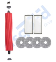 Roborock Q REVO PRO-S-MAXV Uyumlu 1 Ana Fırça 2 Filtre 4 Mop PKT-iasgf0000564