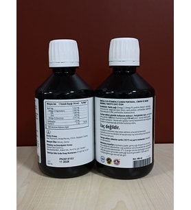 Zinzino Balanceoil Omega 3 ve Vitamin D İçeren Portakal, Limon ve Nane Aromalı Takviye edici Gıda 2 Kutu