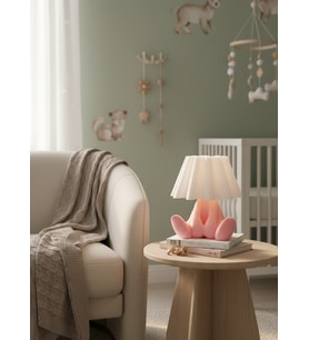 Bunny Glow - Soft Pembe Tavşan Figürlü Yumuşak LED 'li 3D Dekoratif Aydınlatma