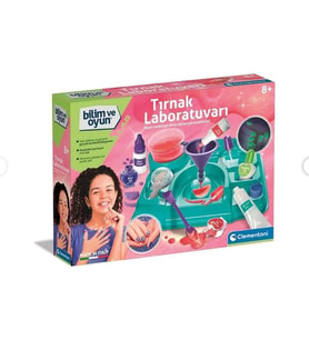 Clementoni Bilim ve Oyun Tırnak Laboratuvarı 64471 Lisanslı Ürün