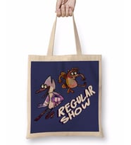Regular Show 01 Bez Çanta Uzun Saplı