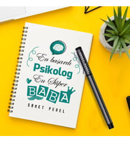 Psikolog Babalara Özel Defter ve Kalem
