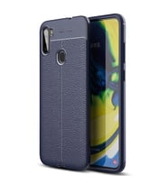 Samsung Galaxy A11 Kılıf Auto Focus Kapak - Lacivert