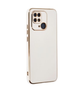 Xiaomi Redmi 10c Kılıf Volet Silikon - Beyaz