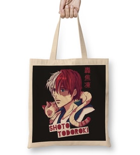 Shoto Todoroki 01 Bez Çanta Uzun Saplı