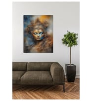 ALTIN KAPLAMA KIZ EV DUVAR SALON OFİS DEKARASYON HEDİYELİK SÜSÜ ÖLÇÜ SEEÇMEYİ UNUTMAYINIZ :) (Siyah)