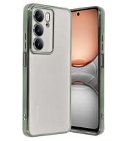Realme C75 4G Kılıf Razer Lensli Silikon - Yeşil