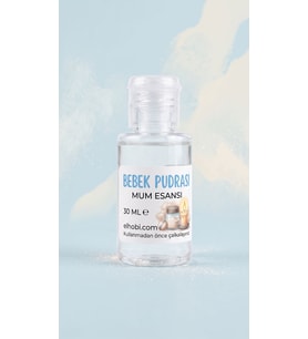 Bebek Pudrası Mum Esansı (30 ml) – Mum Aroması
