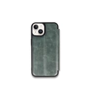 iPhone 15 Kılıf Flip Cover - Koyu Yeşil