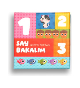 Melimelek Say Bakalım Eşleştirme Kart Oyunu