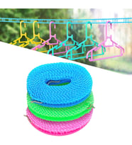 Kaymaz çamaşır ipi, 3 x 5 m, rüzgar geçirmez, ekstra güçlü, kamp aksesuarı, dış mekan, seyahat çamaşır ipi, mandalsız, bahçe, balkon, duvar, seyahat, tatil ve karavan için