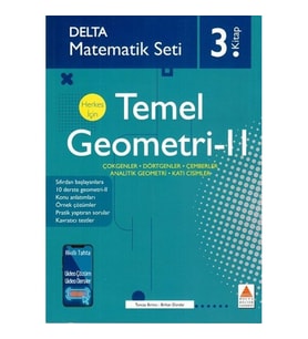 Delta Kültür Yayınları Ayt Matematik Seti 3 (Herkes İçin Temel Geometri 2 )