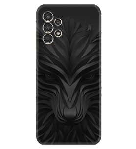 Samsung Galaxy M14 Kılıf Resimli Desenli Baskılı Silikon Black Fox 1325
