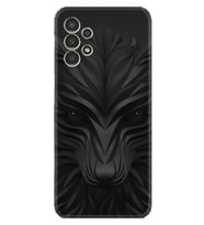Samsung Galaxy M14 Kılıf Resimli Desenli Baskılı Silikon Black Fox 1325