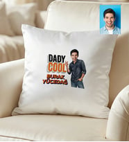 Kişiye Özel Karikatürlü Babaya Hediye Daddy Cool Yastık Babalar Günü Hediyesi