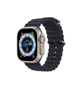 Winex Watch 8 Ultra Max Amoled Ekran Android İos HarmonyOs Uyumlu Üç Kordonlu Akıllı Saat Siyah