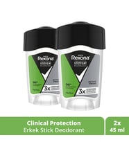 Rexona Men Clinical Protection Stick Deodorant 45 ml x2
