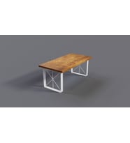 Ntconcept Simra Açık Ceviz Masif Ağaç Çalışma Masası(75cm-100cm)