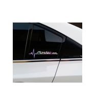 Mondeo Yan Cam Sticker Oto Kapı 20 Cm X 7 Cm Hologram c39