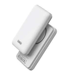 Duzzona W4 20W 5000mAh Magsafe Uyumlu Taşınabilir Kablosuz Hızlı Şarjlı Powerb - HEP-4883-850