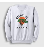 Presmono Unisex Beyaz Miyagi Do Karate Cobra Kai Sweatshirt 471093tt (Beyaz)