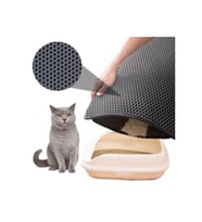 Perfect Elekli Kedi Kumu Paspası Gri 60X40 cm