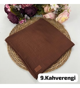 Lady Coco Rami Eşarp Kahverengi PRE0209