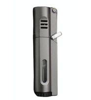 PremiumQuality Gunmetal 3 Torch Pürmüz Metal Puro Çakmağı