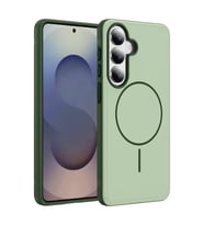 Mey İthalat® Samsung Galaxy A17 5G Neksa Magsafe Kapak - Yeşil