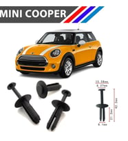 Mini Cooper - Mini One - Mini Clubman Tampon Klipsi 51111964186 M1764-11 50 Adet