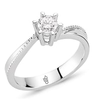 18 Ayar Altın 0.30 Ct Pırlanta Tektaş Yüzük RM30062 (Çok Renkli)