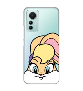 Xiaomi Mi 12 Lite Uyumlu Lola Bunny Desenli Şeffaf Telefon Kılıfı