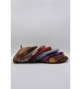 Camel Parisienne Bere Premium Gerçek Yün Şapka