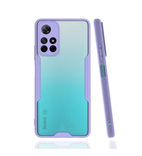 Xiaomi Redmi Note 11t Kılıf Platin Silikon - Lila