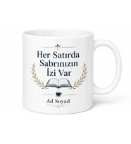 Tez Hocasına Teşekkür Yüksek Lisans Hediye Kupa Bardak Araştırma Süreci Kahvesi