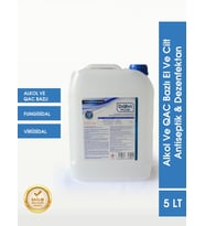 Bioxi® Alkol ve QAC Bazlı El ve Cilt Antiseptik Dezenfektan 5 LT  Güvenli ve Etkili Koruma