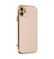 Apple İphone 11 Kılıf Volet Silikon - Pembe